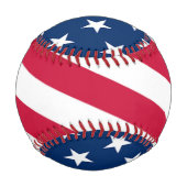 Drapeau Américain Balle de Baseball (Dos)