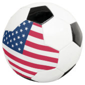 Drapeau américain balle de football USA (3/4)