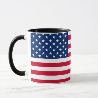 Drapeau américain café Mug