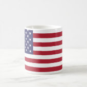Drapeau Américain Café Mug, Mug Pour Café (Centre)