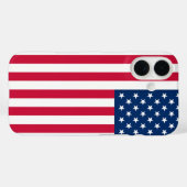 Drapeau américain coque iphone (Verso (horizontal))