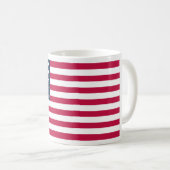 Drapeau américain de café Mug (Devant droit)