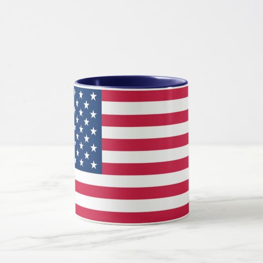 Drapeau américain de café Mug (Centre)