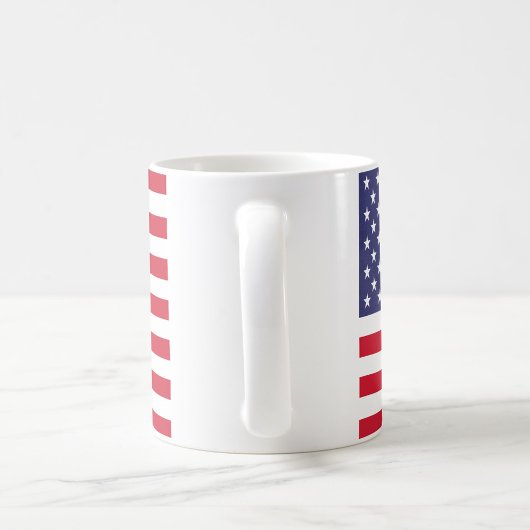 Drapeau américain de café Mug