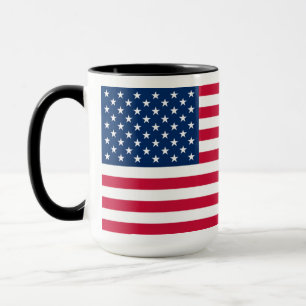 Drapeau américain de café Mug