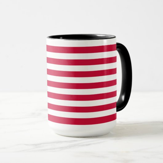 Drapeau américain de café Mug (Devant droit)