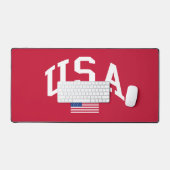 Drapeau américain de la fête de l'indépendance pat (Clavier et souris)