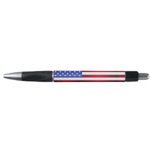 Drapeau américain de stylo