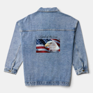 Drapeau américain Denim Jacket
