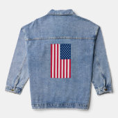 Drapeau américain Denim Veste (Verso)