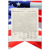 Drapeau américain des textes de déclaration (Premier drapeau)