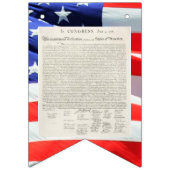Drapeau américain des textes de déclaration (Troisième drapeau)
