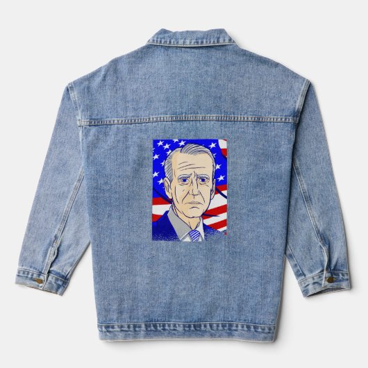 drapeau américain du président biden (Verso)