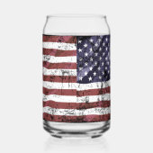 Drapeau américain en tatouage (Gauche)