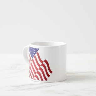 Drapeau américain Espresso Mug