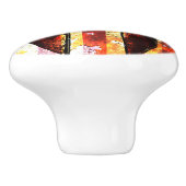 Drapeau américain et bouton de porte spartiate de (Côté)