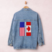 Drapeau américain et drapeau du Canada Meilleur pa (Hangar)
