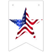 Drapeau américain, étoile, bleu et blanc (Premier drapeau)