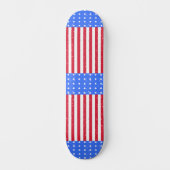 Drapeau américain étoiles rayures skateboard patri (Recto)