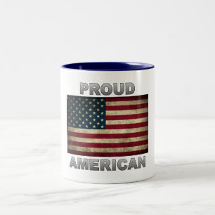 Drapeau américain - Fier Américain - Mug