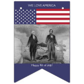 Drapeau américain George Washington Abraham (Premier drapeau)