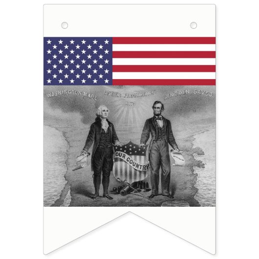 Drapeau américain George Washington Abraham (Deuxième drapeau)