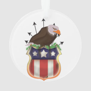 Drapeau américain Golden Eagle Stars and Stripes