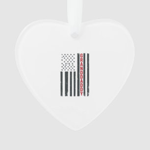 Drapeau américain grand-père Design patriotique vi