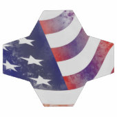 Drapeau américain grunge (Plat)