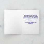 Drapeau américain heureux de carte de voeux de (Intérieur)