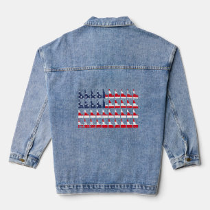 Drapeau Américain Idaho Dieu Béni Le Dist Vintage