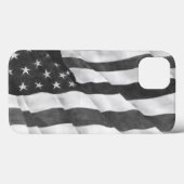 Drapeau américain iPad à peine Coque (Verso (horizontal))