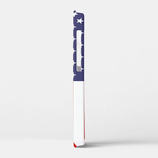 Drapeau américain iPhone 12 mini coque (Verso / Gauche)