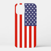 Drapeau américain iPhone 12 mini coque (Verso)
