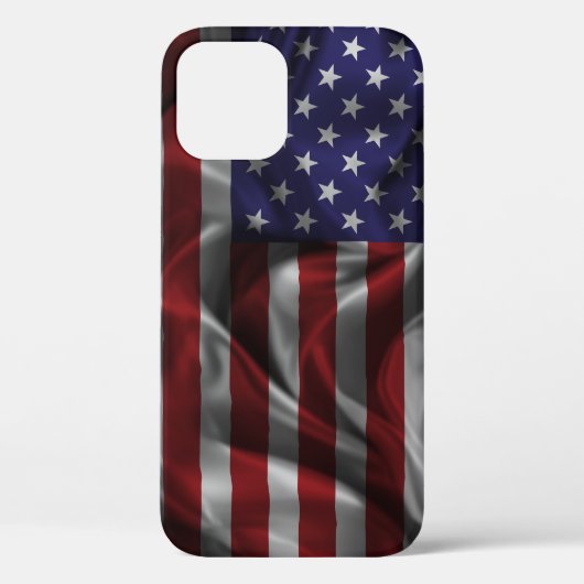 Drapeau américain iPhone 12 Pro Coque (Verso)
