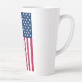 Drapeau américain Latte Mug (Droite)