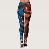 drapeau américain leggings (Dos)