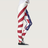 Drapeau américain Leggings (Droite)