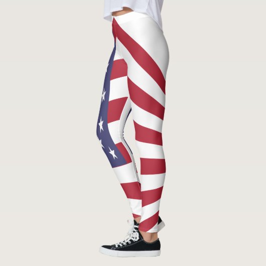 Drapeau américain Leggings (Gauche)