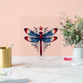 Drapeau américain libellule Patriotique 4 juillet  (Mariage)