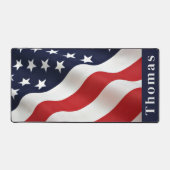 Drapeau américain moderne Personnalisé Patriotique (Recto)