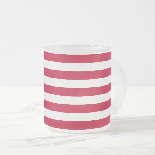 Drapeau américain mug (Devant droit)