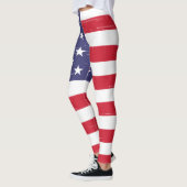 Drapeau américain patriotique Leggings (Gauche)