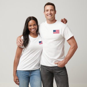 Drapeau américain patriotique T-shirt