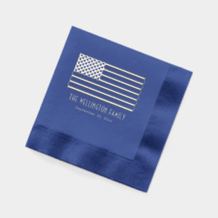 Drapeau américain patriotique USA Nom Date