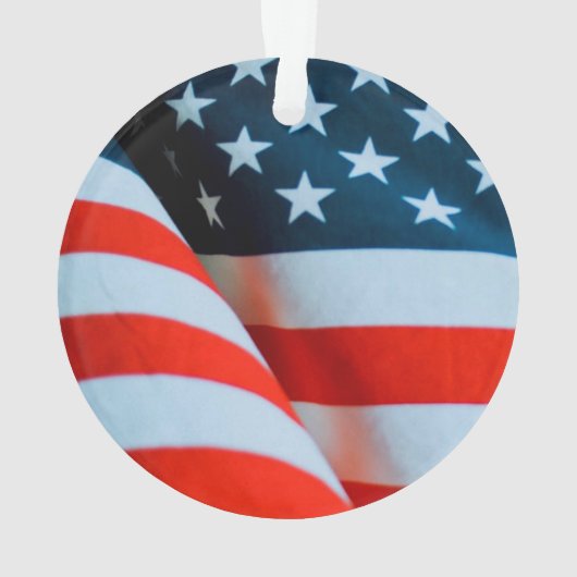 Drapeau américain rouge blanc et bleu (dos)