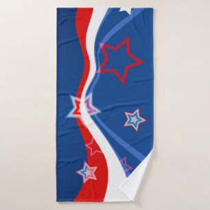 drapeau américain rouge blanc et bleu