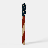 Drapeau américain rustique vintage avec texture de (Côté droit)