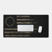 Drapeau américain Sepia Désert militaire Mat (Clavier et souris)