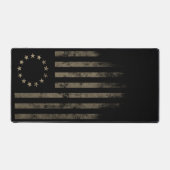 Drapeau américain Sepia Désert militaire Mat (Recto)